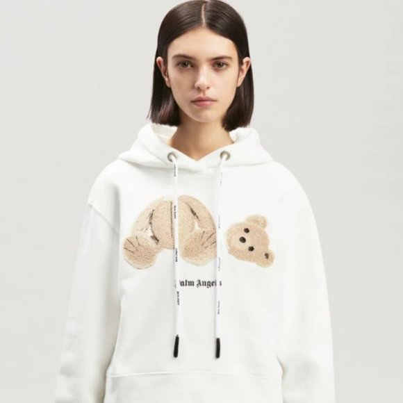 Palm Angels Bear Women's Hoodie Size M - Picture 5 of 10
